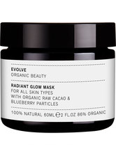 Evolve Organic Beauty Radiant Glow 2-in-1 Mask Scrub Glow Maske 60.0 ml